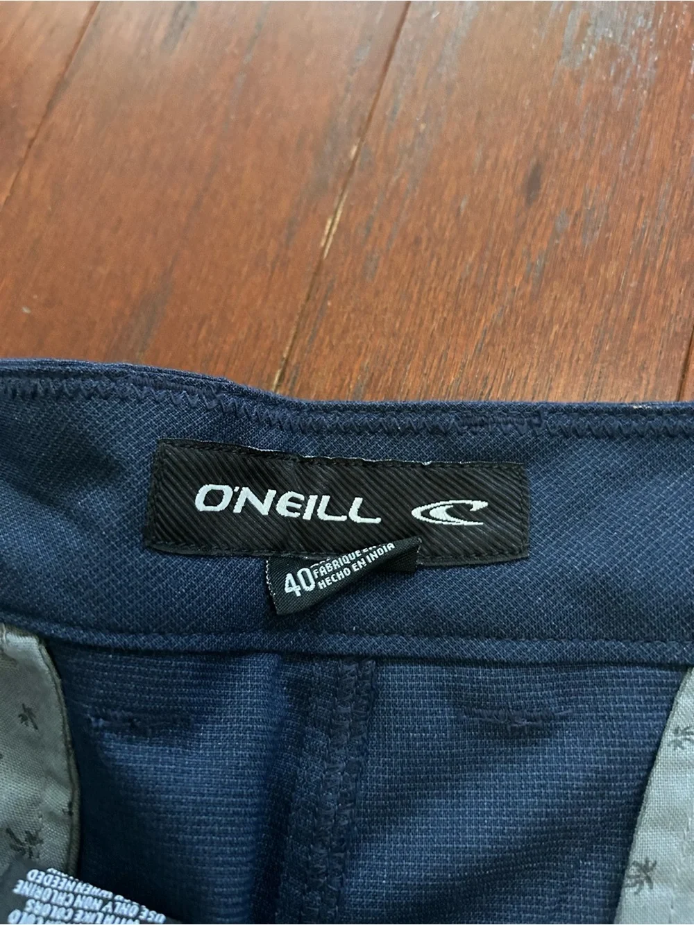 $60 NWT O'Neill Men's Lightweight Hybrid Shorts Blue Size 40 two way stretch